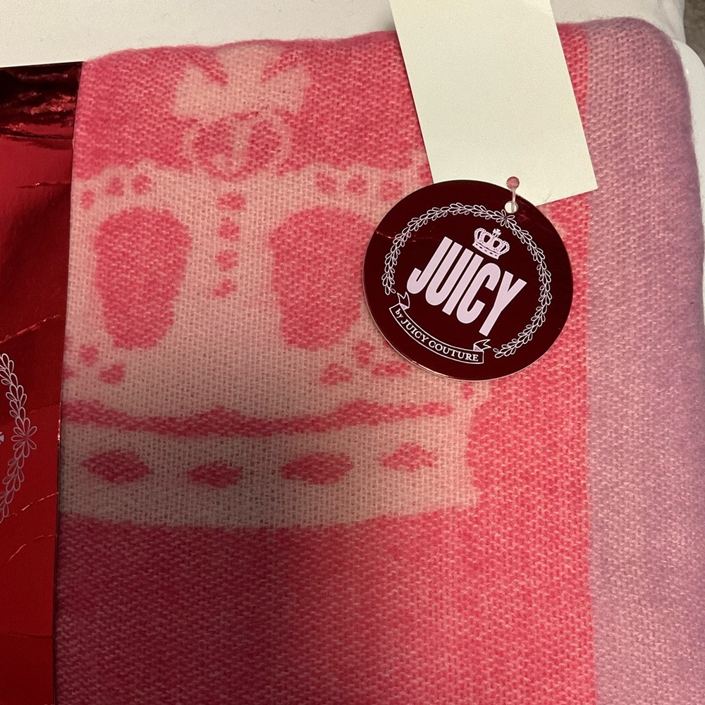 Juicy Couture Scarf Red Multi - NWT